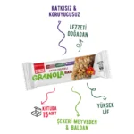 Züber Antep Fıstıklı Granola Bar 25gr